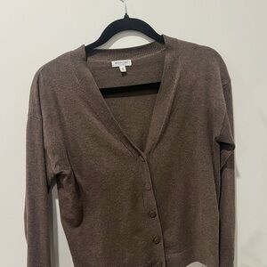 Essentials Brown Women's Cardigan
